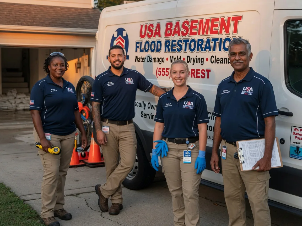 Basement Flood Cleanup company in Conroe, TX